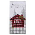 thumbnail image 2 of Set of 2 Buffalo Lodge ALL ROADS LEAD HOME AT CHRISTMAS Terry Kitchen Towels, Kay Dee Designs, 2 of 2