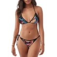 thumbnail image 1 of Fotbe Blue Dinosaur Traje de Baño para Mujer de Dos Piezas – Bikini Sexy de Tirantes Tipo Halter con Diseño Triangular, 1 of 6