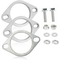 thumbnail image 1 of 2-Bolt 2.5 Inch Exhaust Flange Repair Kit,Stainless Steel Exhaust System Kit with Exhaust Gasket & Exhaust Bolts,Exhaust Pipe Flange Gasket for Automotive Replacement Exhaust Flanges (2.5") 2.5", 1 of 1