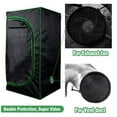 thumbnail image 4 of 2x Grow Tents Vent Cover Dustproof Accs for Indoor Greenhouse Plant Growth 6inch Black, 4 of 8