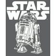 thumbnail image 2 of Men's Star Wars R2-D2 Classic Pose Graphic Tee Charcoal Heather Small, 2 of 5