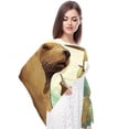 thumbnail image 4 of Sea Lion Breathable Chiffon Yarn Hair Scarf | Translucent Silk Scarf 180x73 in, 4 of 6