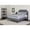 Light Gray, variant on Flash Furniture Brighton Twin Size Tufted Upholstered Platform Bed in Dark Gray Fabric with Pocket Spring Mattress