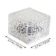 thumbnail image 2 of BESTYASH 1Pc Solar Powered Outdoor Square Floor Lamp White LED Yard Landscape Light, 2 of 8