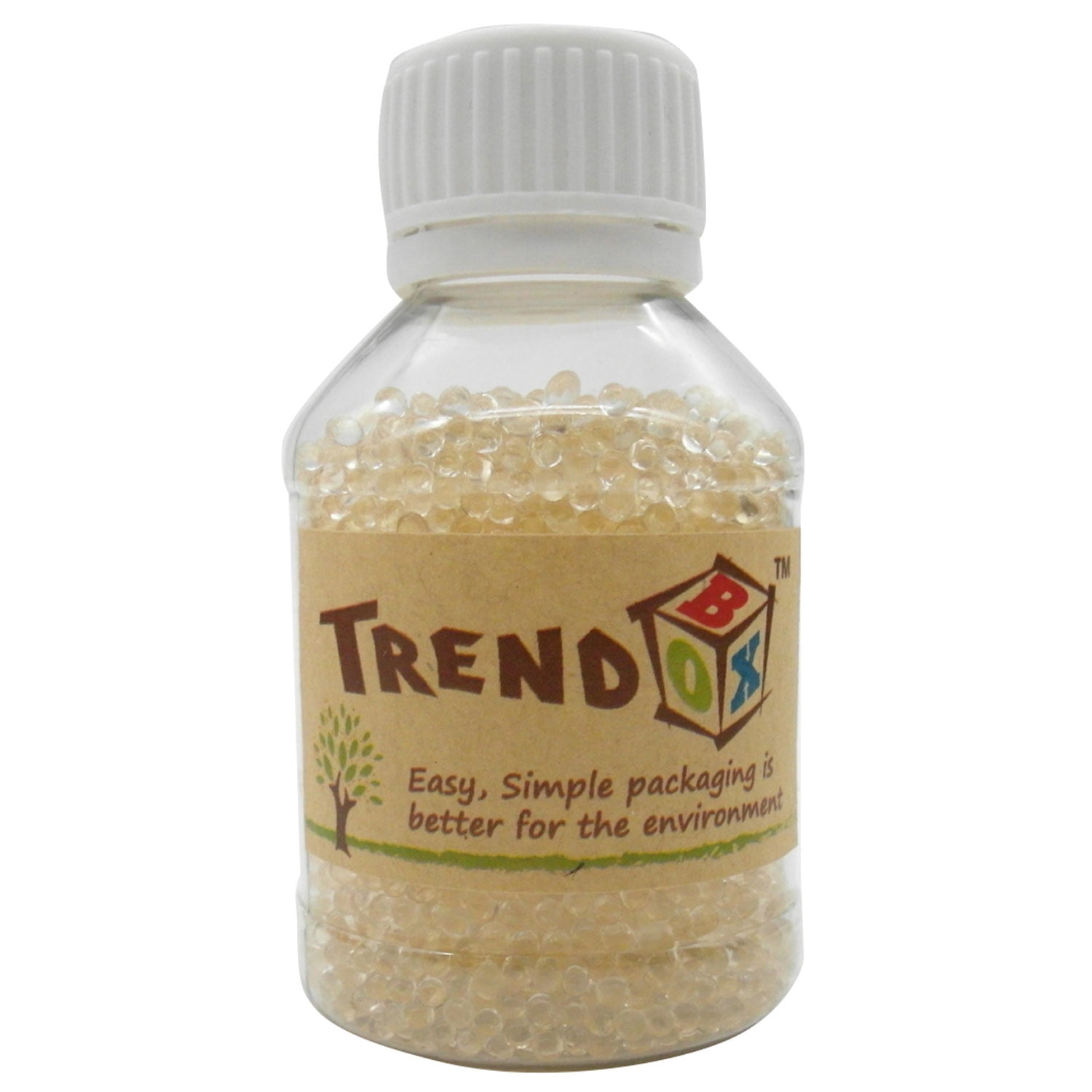 TrendBox 100g Clear Water Jelly Gel Beads Balls Crystal Soil Mud For Planting + Clear Mini