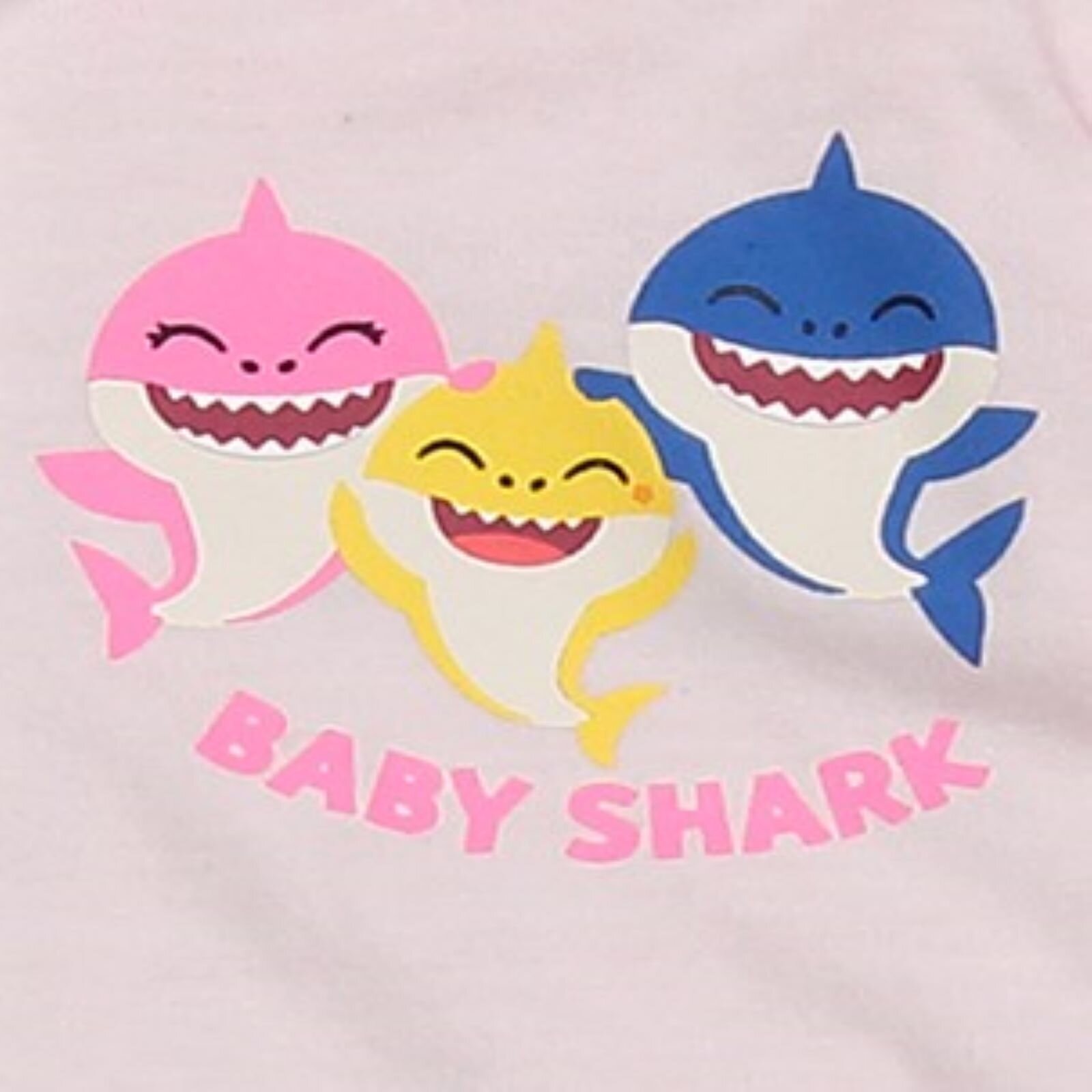 Pinkfong Baby Shark Infant Baby Girls Zip Up Costume Coverall Newborn to Little Kid - image 5 of 5