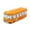 Orange Bus, variant on Packable Play Small Animal Buse Shape Pencil Cases, 1 count, Orange