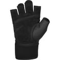thumbnail image 5 of Harbinger Unisex Training Grip Wrist Wrap Gloves 2.0 - Large - Black/Blue, 5 of 6