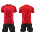 thumbnail image 2 of NAISIBABY Boys Outfit Sets, Quick Dry Breathable T-Shirt & Shorts Activewear Summer Athletic Clothes 2-Piece Red Size 12, 2 of 4