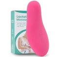 thumbnail image 1 of Masajeador de lactancia para mujeres con vibración y calor, ideal para conductos obstruidos y mastitis. Rosa roja., 1 of 14