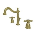 thumbnail image 1 of Kingston Brass KB1977AX 8 in. Widespread Bathroom Faucet  Brushed Brass, 1 of 1