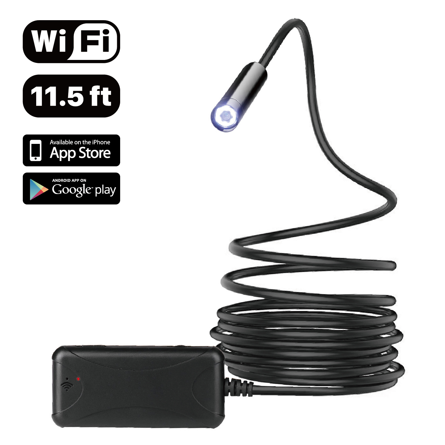 Endoscope Camera Wireless Endoscope 1200P HD Inspection Camera Premium