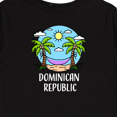 thumbnail image 4 of Inktastic Summer Vacation in The Dominican Republic Boys or Girls Long Sleeve Toddler T-Shirt, 4 of 5
