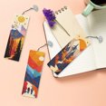 thumbnail image 4 of Pinting Diamantes Bookmark 3pcs Screwing Senderismo Forma Especial para Amantes Los Libros, 4 of 9