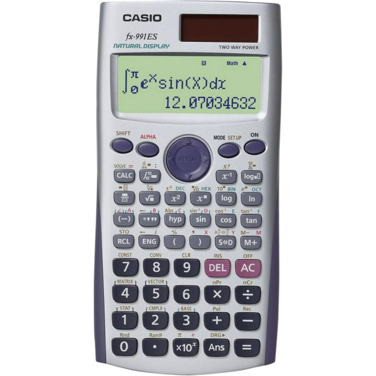 saludo En respuesta a la Agarrar Casio fx-991ES Plus Scientific Calculator - Walmart.com