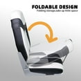 thumbnail image 6 of VANCUS High Back Folding Boat Seat Easy to Carry Marine Durable Fishing Chair with High Quality Aluminium Hinges, 6 of 8
