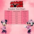 thumbnail image 7 of Disney Minnie Mouse Toddler Girls' Hook & Loop Sneakers with 4 White Lights - Pink, Size: 9, 7 of 7
