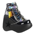 thumbnail image 2 of Women's Demonia Dynamite 101 Star Cutout Platform Ankle Boot, 2 of 2