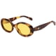 thumbnail image 1 of Lentes de Sol SOJOS Retro Ovalados Polarizados UV400 SJ2286 Marrón/Amarillo, 1 of 6