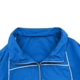 thumbnail image 6 of ZUKMRJPC 2 Piece Workout Sets For Women Long Sleeve Full Zipper Cropped Jacket and Jogger Shorts Casual Loose Athletic Sets with Pockets, 6 of 7