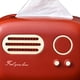 thumbnail image 2 of Caja dispensadora de servilletas modelo Radio soporte de toallitas húmedas Retro para apartamento restaurante JShteea Libre de BPA, 2 of 8