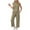 Beige, variant on GEWSEY Two Piece Soft Sets for Women Summer Vacation Travel Outfits Business Casual Outfits Matching Sets Women Clothing (Khaki, L)
