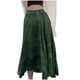 thumbnail image 1 of Gibobby faldas cargo Falda a media pierna tejida con tiras para mujer(Verde， M), 1 of 5