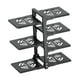 thumbnail image 3 of Soporte para ollas de almacenamiento Organizador de cocina de pie Estante de cocina de acero inoxidable de múltiples capas Organizador de ollas para d 4 capas y 3 capas, 3 of 8
