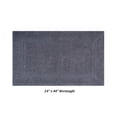 thumbnail image 5 of Better Trends Premium 4 Piece Bathroom Rug Set 100% Cotton, Extra Soft Tufted Bath Mat, Water Absorbent & Reversible Mat, Gray Lux Collection, 5 of 8