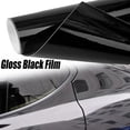 thumbnail image 2 of Daily Mix Store Gloss Black Car PVC Wrap Sheet Film Sticker Bubble Free Self Adhesive 5 Sizes, 2 of 9