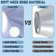 thumbnail image 4 of GFDYREE Cat Cone, Soft Cone for Cats to Stop Licking and Scratching, Comfortable Cat Cone Collar with Upgraded PVC Material and Adjustable Velcro for Healing Wound, After Surgery and Vet Vis, 4 of 7