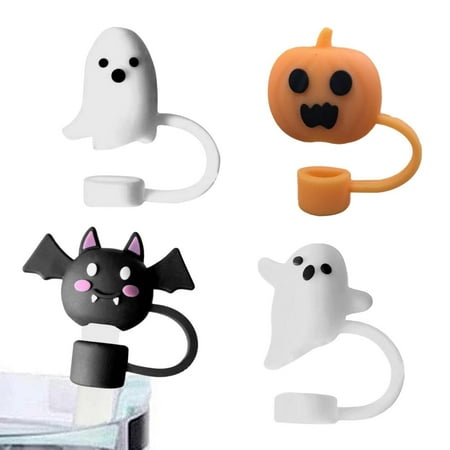 

QLFSCXG (deals grocery great value)Halloween Cover Soft Pumpkin Bat Covers Soft Pumpkin Bat Lids Water Cup Accessories Halloween Decor for Home Business Black