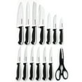 thumbnail image 2 of Tools of the Trade All-inclusive 15-Piece Imported Cutlery Set with Shears and Knife Block, 2 of 2