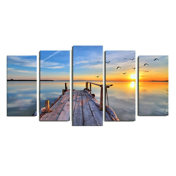 Large 30cm Canvas Modern Living Painting Scenery