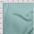 thumbnail image 3 of oneOone Georgette Viscose Aquamarine Green Fabric Asian Kilim Fabric For Sewing Printed Craft Fabric By The Yard 42 Inch Wide, 3 of 5