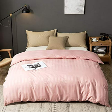 

Sanko Quilt Cover Hotel Specifications Single Long Pink Satin Stripe Elegant luster Washable Wrinkle resistant 470631-0002// Bed