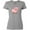 AC-Heather Grey, variant on Inktastic Cute Pig Women's T-Shirt