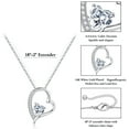 thumbnail image 2 of TINGN Heart CZ Necklace Gifts for Women Heart Necklace for Women Jewelry Gifts for Daughter Sister Niece Christmas Gifts for Mom Grandma Aunt, 2 of 9