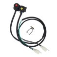 thumbnail image 4 of 1 Pcs Universal Motorcycle Kill Switch Red Push Button Horn Starter Dirt Bike ATV UTV Dual Sport For 22mm Handlebar Mounted Bars, 4 of 4