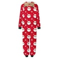 thumbnail image 5 of Sokhug Christmas Pajamas for Family Matching Cute Long Sleeve Couples Soft Sleepwear One Piece Funny Christmas Pjs Sets, 5 of 6