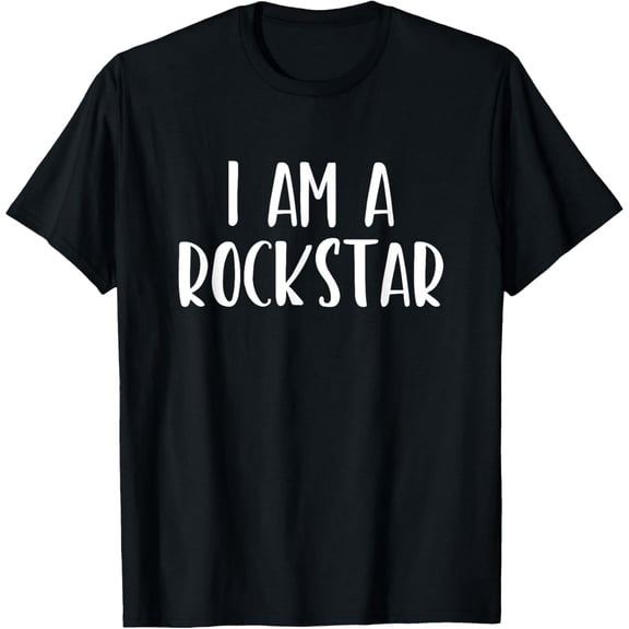 I Am A Rockstar Halloween I'm Simple Costume Lazy T-Shirt