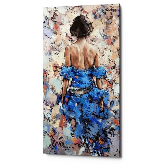 Epic Graffiti 'Provence 2' by Alexander Gunin, Canvas Wall Art, 12"x24"