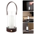 thumbnail image 2 of Portable Handheld Night Light Dimmable Bedside Lamp Vintage Stepless Dimming Camping Lamp for Bedroom Living Room, 2 of 4