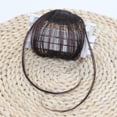 thumbnail image 1 of Lubelski Pince à Cheveux Faux Air Bangs Perruque Complète Fine Extension de Frange, 1 of 7