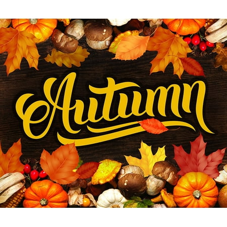 autumn leaves fleece throw
