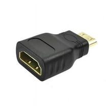 Mini HDMI Male to Standard HDMI Female Adapters Gold Plated HDTV 4K INV✨ I9H9