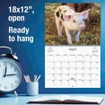 thumbnail image 5 of Current 2027 Baby Animals Wall Calendar, 12-Inch x 9-Inch Size Closed, 18-Inch Size Open, Large Bookstore-Quality, Spiral-Bound Hanging Monthly Wall Calendars for Kitchen & Office, 5 of 9
