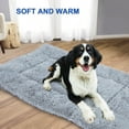 thumbnail image 5 of Visland Ultra Soft Pet(Dog/Cat) Crate Mat Anti-Slip Machine Washable Kennel Pad Dog Sleeping Well Bed for Dogs, 5 of 8