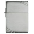 thumbnail image 2 of Zippo 1935 Replica with Slashes Brushed Chrome Pocket Lighter, 2 of 6