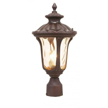 Oxford Selection Post - Livex Lighting Oxford 1 Light Outdoor Post Lantern